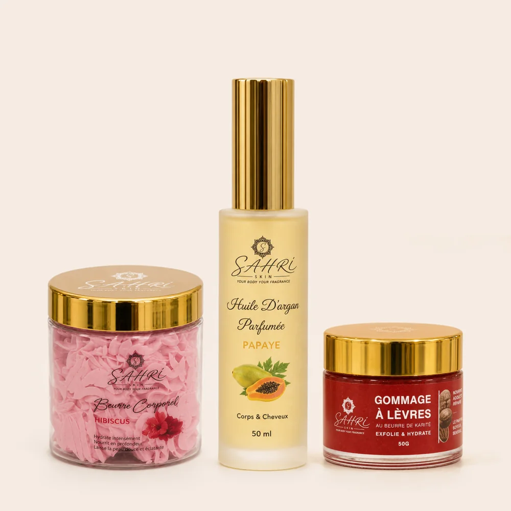 Parfum Hibiscus & Papaye des soins corps SAHRI SKIN