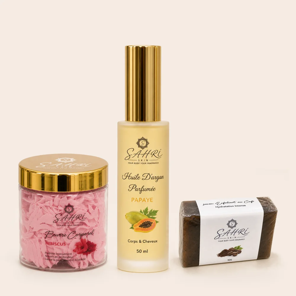 Parfum Hibiscus & Papaye des soins corps SAHRI SKIN