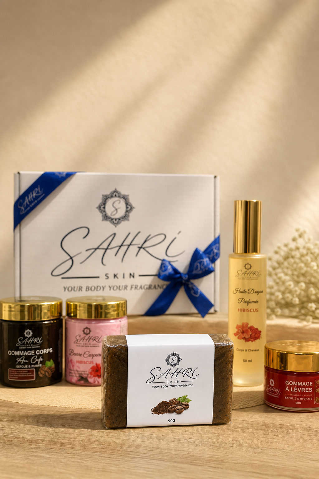 Savon offert — Pack Rituel SAHRI SKIN