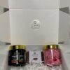 Coffret Rituel Gommage & Savon SAHRI Skin : savon au café, gommage corps au café et beurre corporel karité